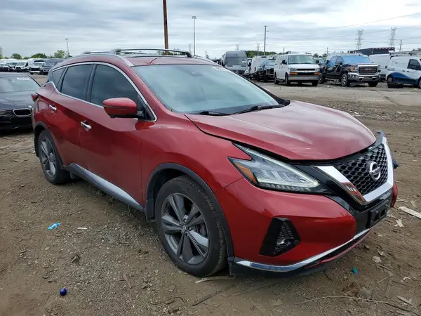 5N1AZ2MS4KN136862 — 2019 Nissan Murano, фото 4 с аукциона Copart, Передняя часть