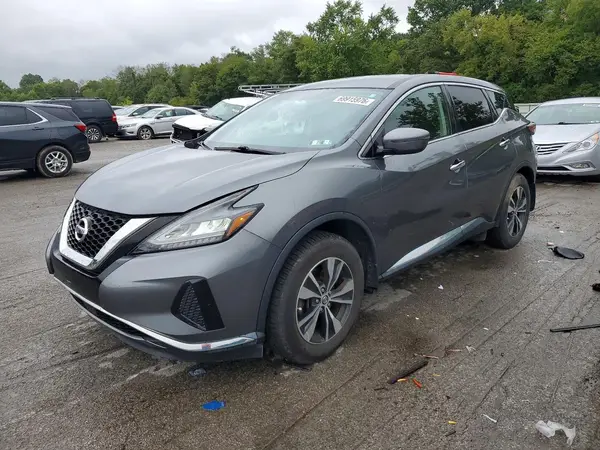 5N1AZ2MS1KN126001 — 2019 Nissan Murano, Боковая часть (Side), фото до ремонта