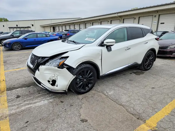 5N1AZ2MS4KN107393 — 2019 Nissan Murano, Передняя часть (Front End), фото до ремонта