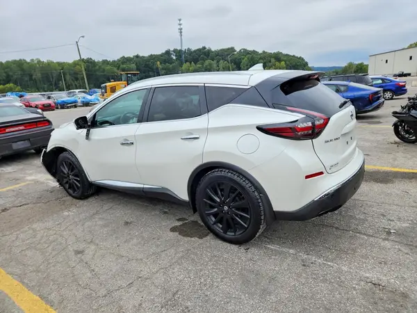 5N1AZ2MS4KN107393 — 2019 Nissan Murano, фото 2 с аукциона Copart, Передняя часть