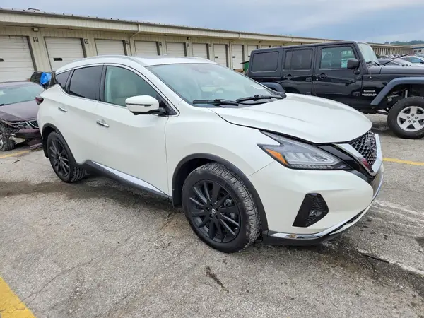 5N1AZ2MS4KN107393 — 2019 Nissan Murano, фото 4 с аукциона Copart, Передняя часть