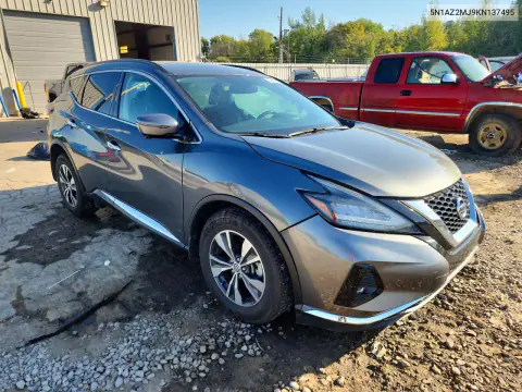 2019 Nissan Murano Sv VIN 5N1AZ2MJ9KN137495 фото 4