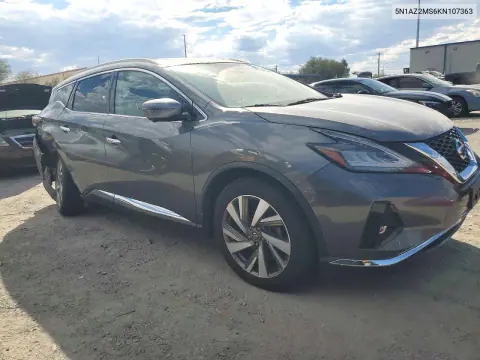 2019 Nissan Murano Sl VIN 5N1AZ2MS6KN107363 фото 4