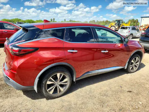 2019 Nissan Murano S VIN 5N1AZ2MJ3KN135158 фото 3