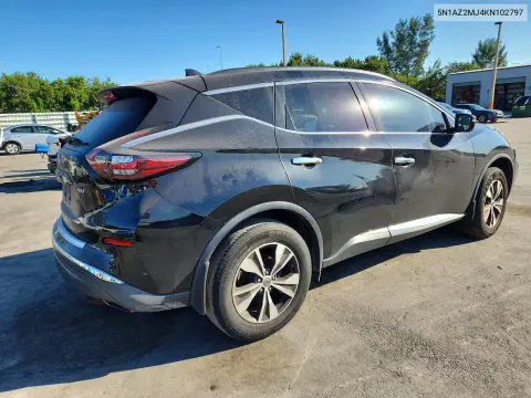 2019 Nissan Murano VIN 5N1AZ2MJ4KN102797 фото 3