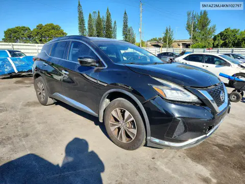 2019 Nissan Murano VIN 5N1AZ2MJ4KN102797 фото 4