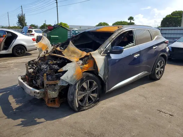 5N1AZ2BJ4LN100665 — 2020 Nissan Murano, Пожар (Burn), фото до ремонта
