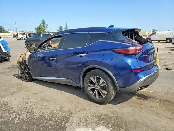 5N1AZ2BJ4LN100665 — 2020 Nissan Murano, фото 2 с аукциона Copart 05.10.2026, Пожар