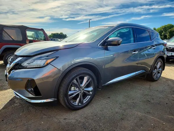 5N1AZ2DS4LN161407 — 2020 Nissan Murano, Передняя часть (Front End), фото до ремонта