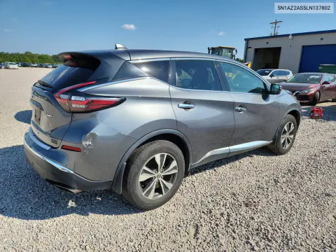 2020 Nissan Murano S VIN 5N1AZ2AS5LN137802 фото 3