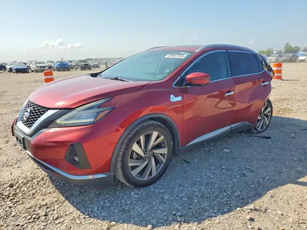 5N1AZ2CJ1LN157257 — 2020 Nissan Murano, Задняя часть (Rear End), фото до ремонта