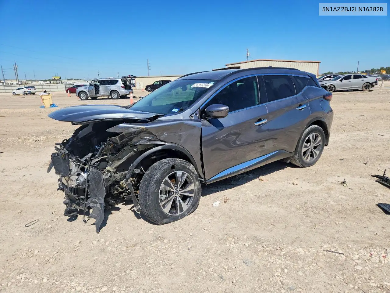 2020 Nissan Murano Sv VIN 5N1AZ2BJ2LN163828 фото 1