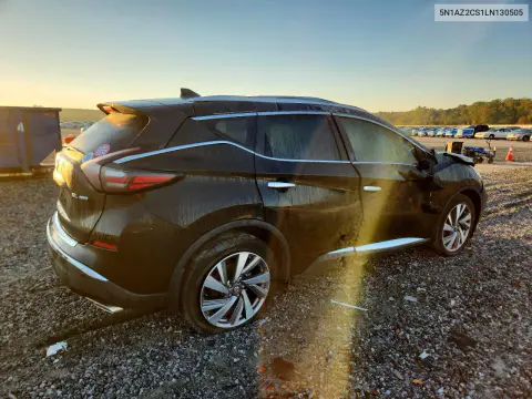2020 Nissan Murano Sl VIN 5N1AZ2CS1LN130505 фото 3