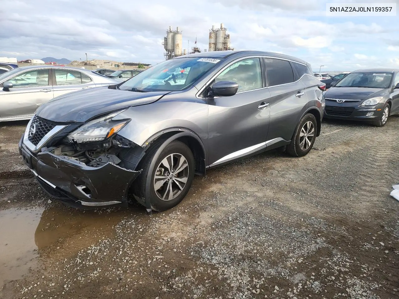 2020 Nissan Murano S VIN 5N1AZ2AJ0LN159357 фото 1