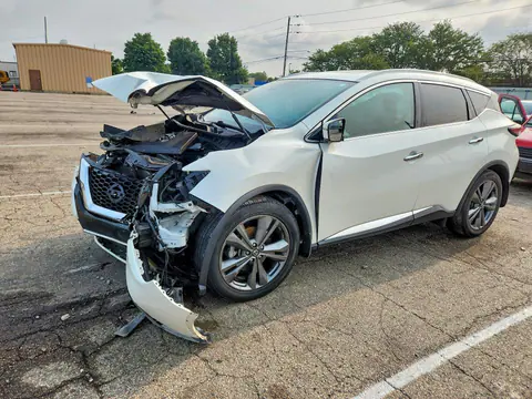 5N1AZ2DS0MC113948 — 2021 Nissan Murano, Передняя часть (Front End), фото до ремонта