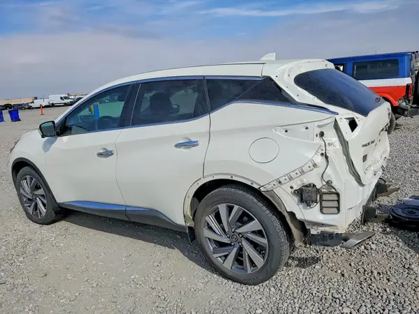 5N1AZ2CS5MC103689 — 2021 Nissan Murano, фото 2 с аукциона Copart, Задняя часть