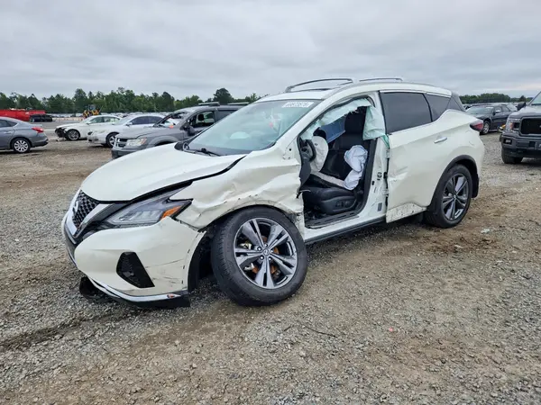 5N1AZ2DJ0MC138646 — 2021 Nissan Murano, Боковая часть (Side), фото до ремонта