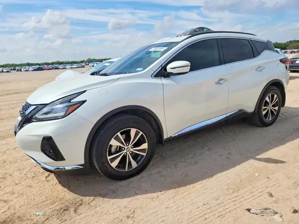 5N1AZ2BJ0MC147169 — 2021 Nissan Murano, Град (Hail), фото до ремонта