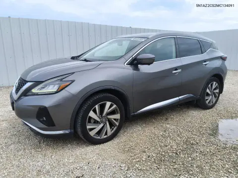 5N1AZ2CS2MC134091 — 2021 Nissan Murano, Мелкие вмятины и царапины, фото до ремонта