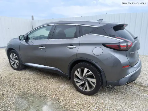 2021 Nissan Murano Sl VIN 5N1AZ2CS2MC134091 фото 2