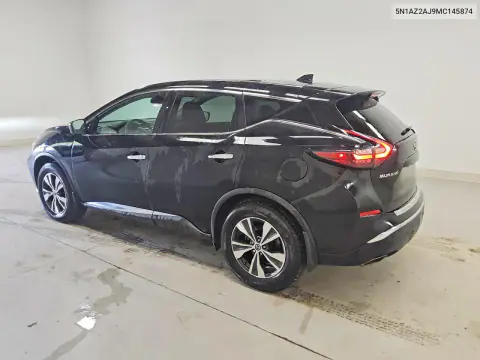 2021 Nissan Murano S VIN 5N1AZ2AJ9MC145874 фото 2