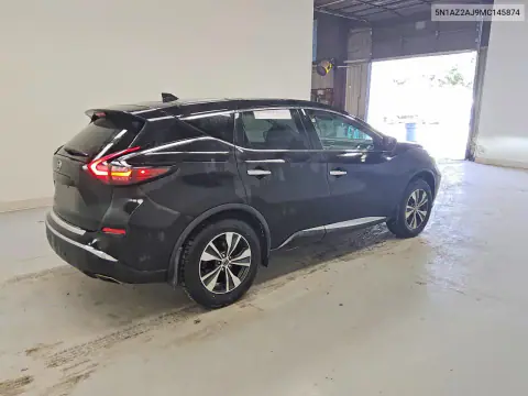 2021 Nissan Murano S VIN 5N1AZ2AJ9MC145874 фото 3