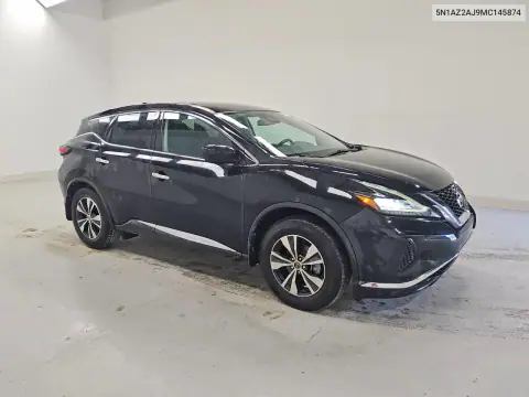 2021 Nissan Murano S VIN 5N1AZ2AJ9MC145874 фото 4