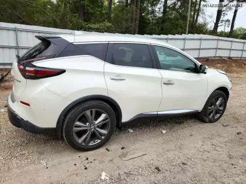2021 Nissan Murano Platinum VIN 5N1AZ2DJXMC145247 фото 3