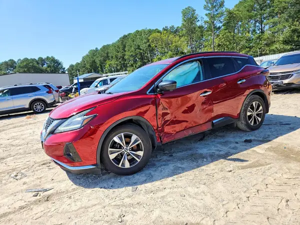 5N1AZ2BSXNC107823 — 2022 Nissan Murano, Боковая часть (Side), фото до ремонта