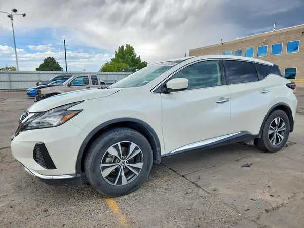 5N1AZ2AS9NC111850 — 2022 Nissan Murano, Град (Hail), фото до ремонта