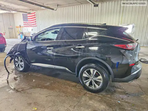 5N1AZ2BJXPC132523 — 2023 Nissan Murano, фото 2 с аукциона Copart 15.10.2026, Передняя часть