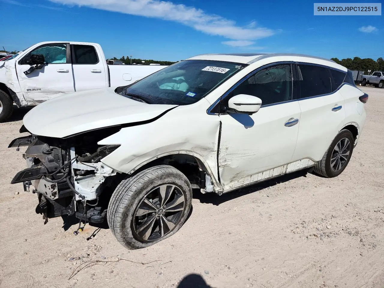 2023 Nissan Murano Platinum VIN 5N1AZ2DJ9PC122515 фото 1