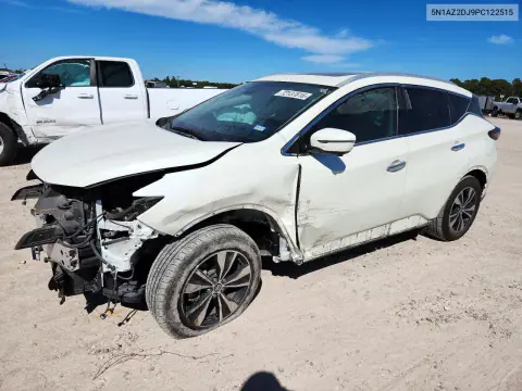 5N1AZ2DJ9PC122515 — 2023 Nissan Murano, Передняя часть, фото до ремонта
