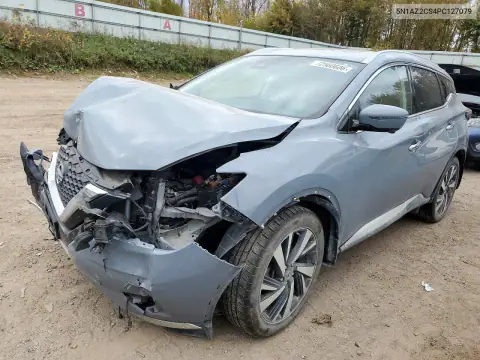 5N1AZ2CS4PC127079 — 2023 Nissan Murano, Передняя часть, фото до ремонта