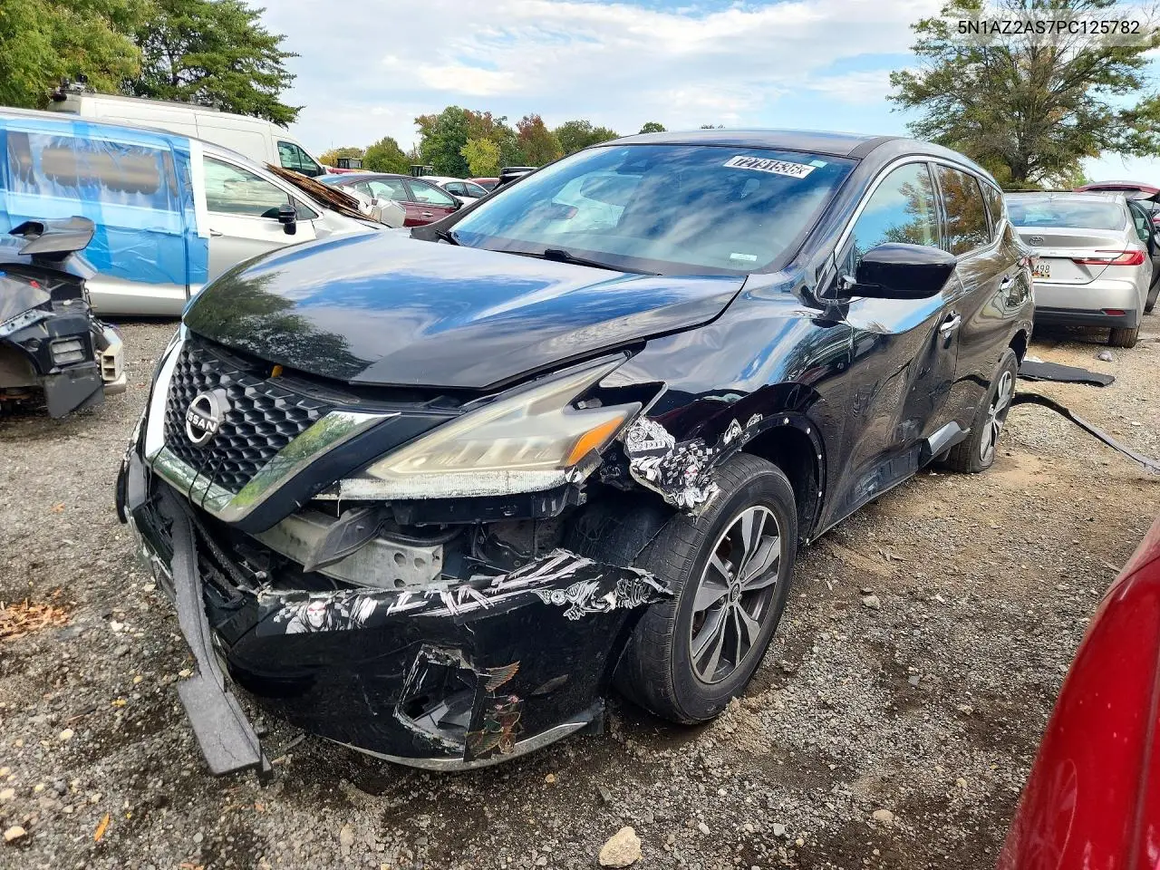 5N1AZ2AS7PC125782 Nissan Murano 2023 — повреждение Передняя часть, фото до ремонта
