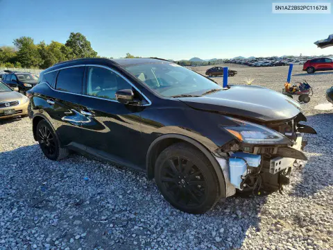 2023 Nissan Murano Sv VIN 5N1AZ2BS2PC116728 фото 4