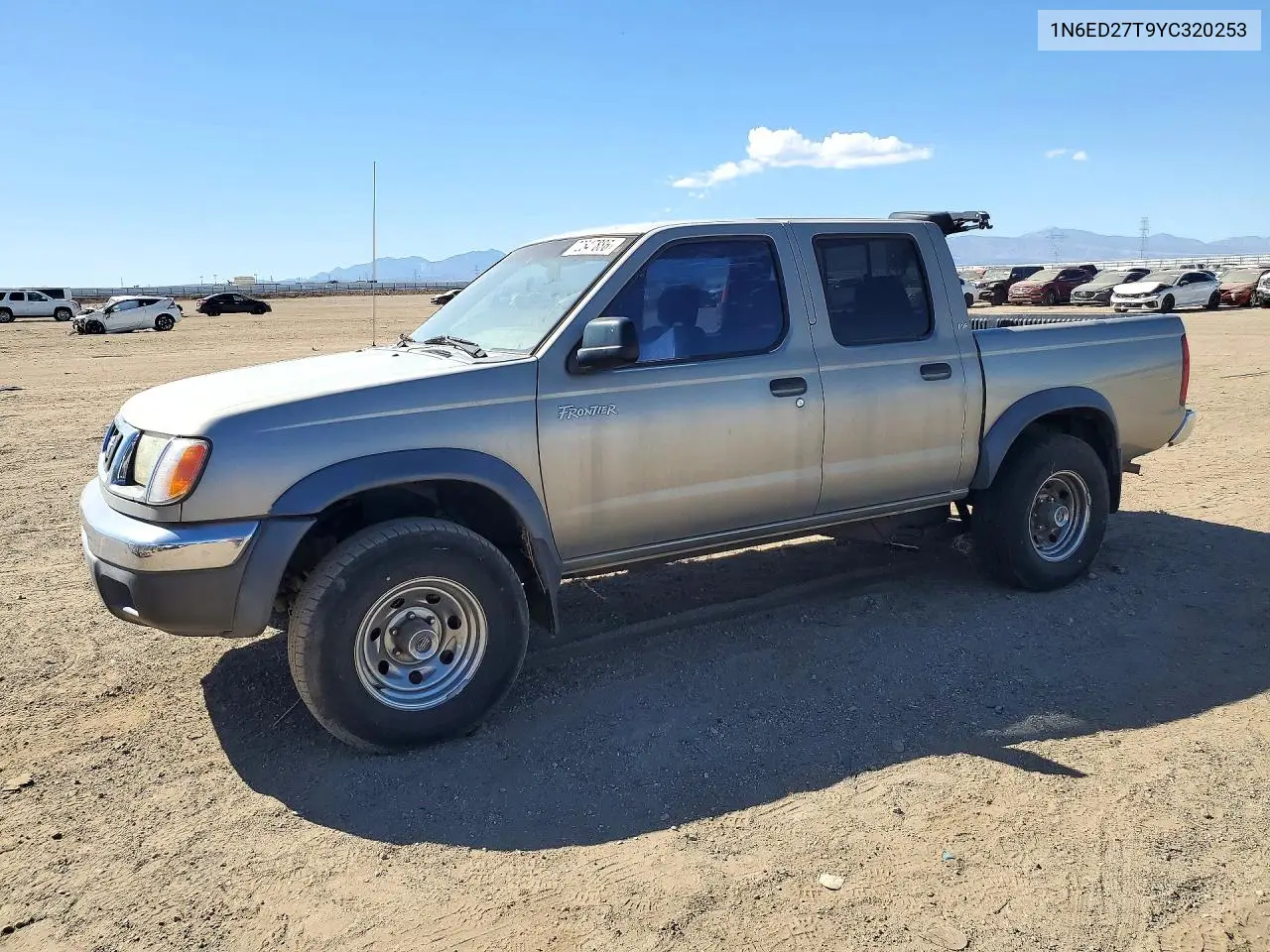 2000 Nissan Frontier Xe VIN 1N6ED27T9YC320253 фото 1