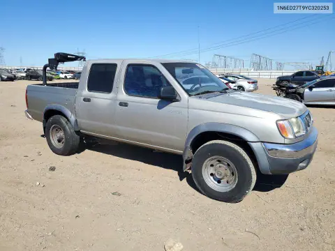 2000 Nissan Frontier Xe VIN 1N6ED27T9YC320253 фото 4