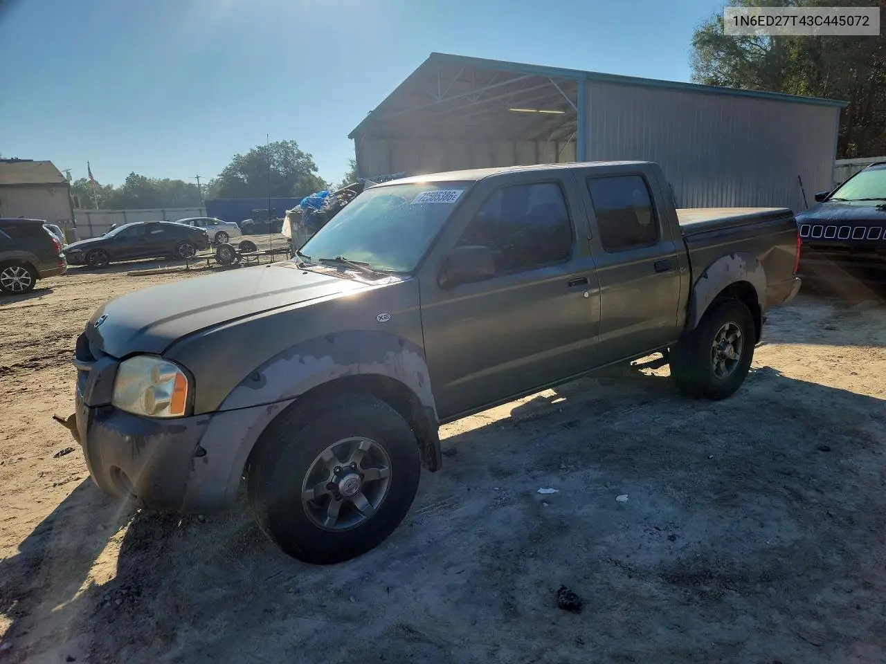 2003 Nissan Frontier Xe-V6 VIN 1N6ED27T43C445072 фото 1