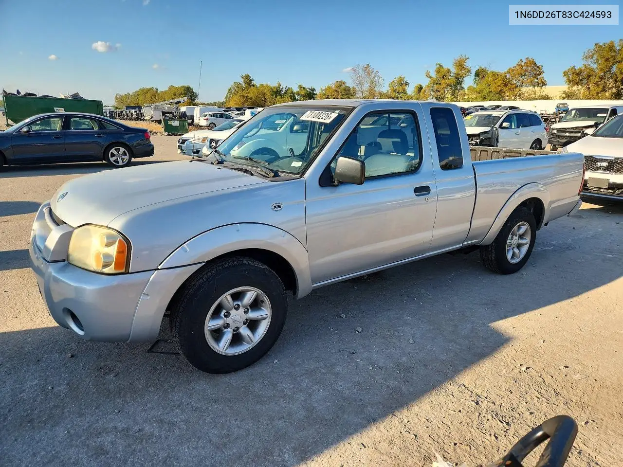 2003 Nissan Frontier Standard VIN 1N6DD26T83C424593 фото 1