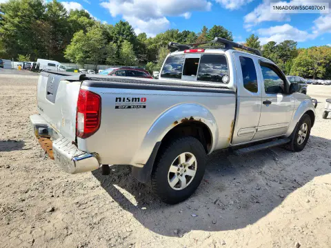 2005 Nissan Frontier Se VIN 1N6AD06W55C407061 фото 3