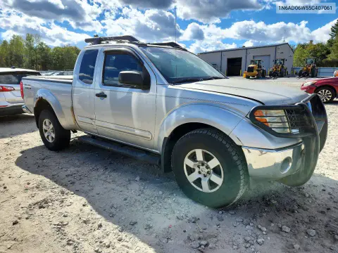 2005 Nissan Frontier Se VIN 1N6AD06W55C407061 фото 4