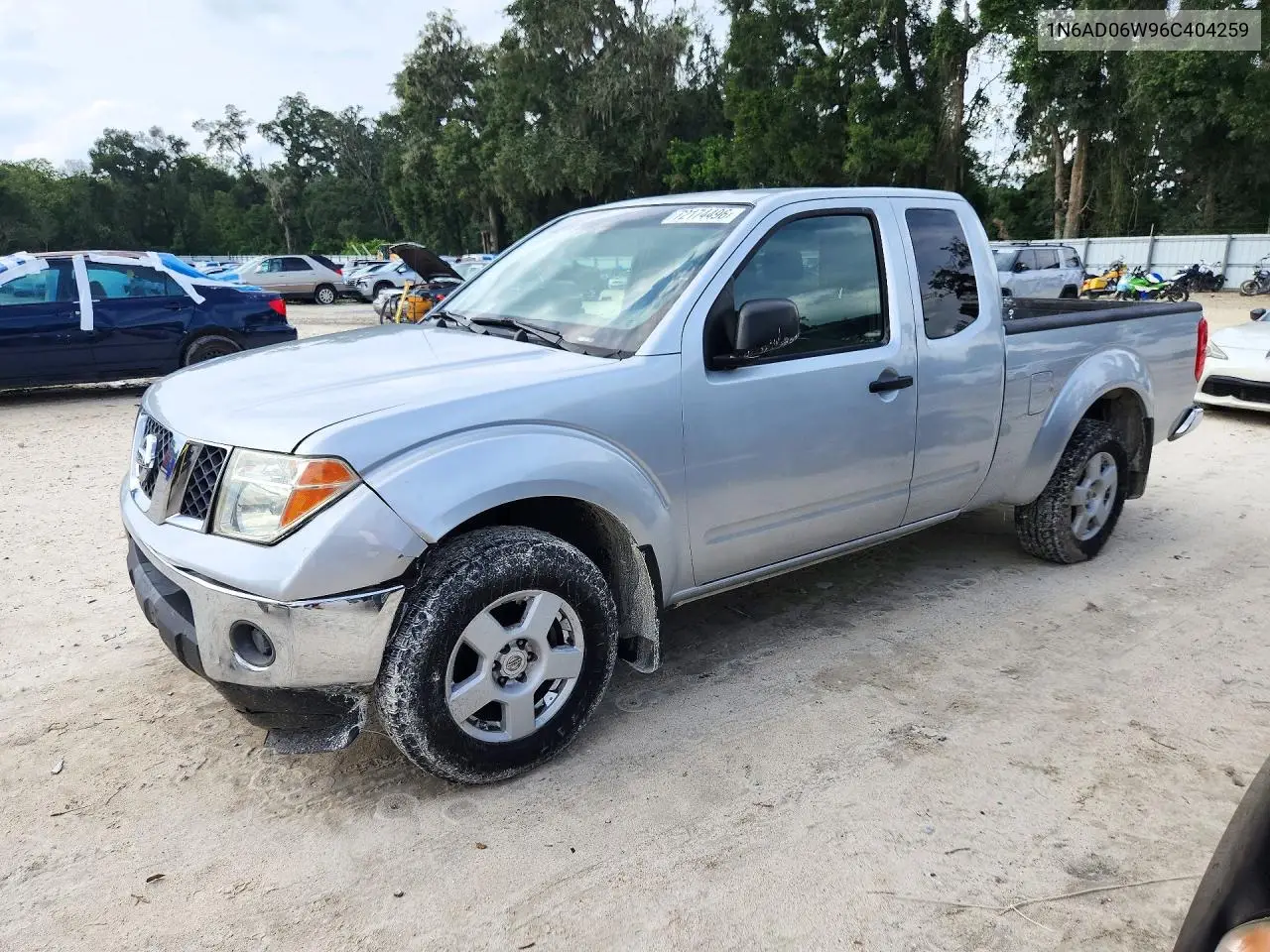 2006 Nissan Frontier Se VIN 1N6AD06W96C404259 фото 1