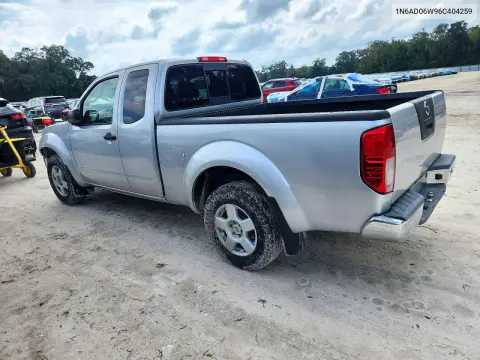 2006 Nissan Frontier Se VIN 1N6AD06W96C404259 фото 2