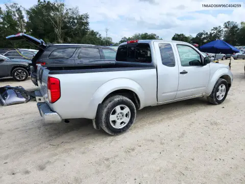 2006 Nissan Frontier Se VIN 1N6AD06W96C404259 фото 3