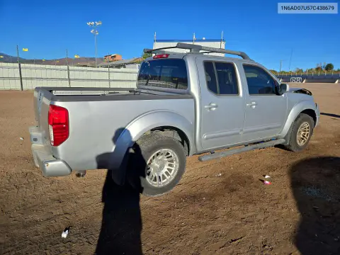 2007 Nissan Frontier Se VIN 1N6AD07U57C438679 фото 3