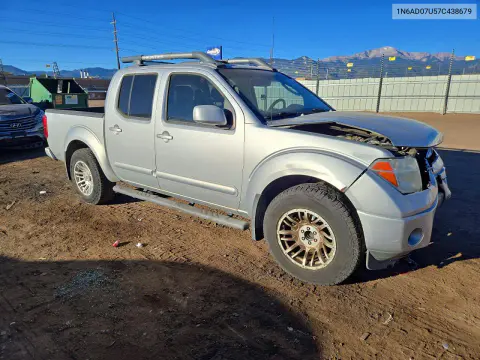 2007 Nissan Frontier Se VIN 1N6AD07U57C438679 фото 4