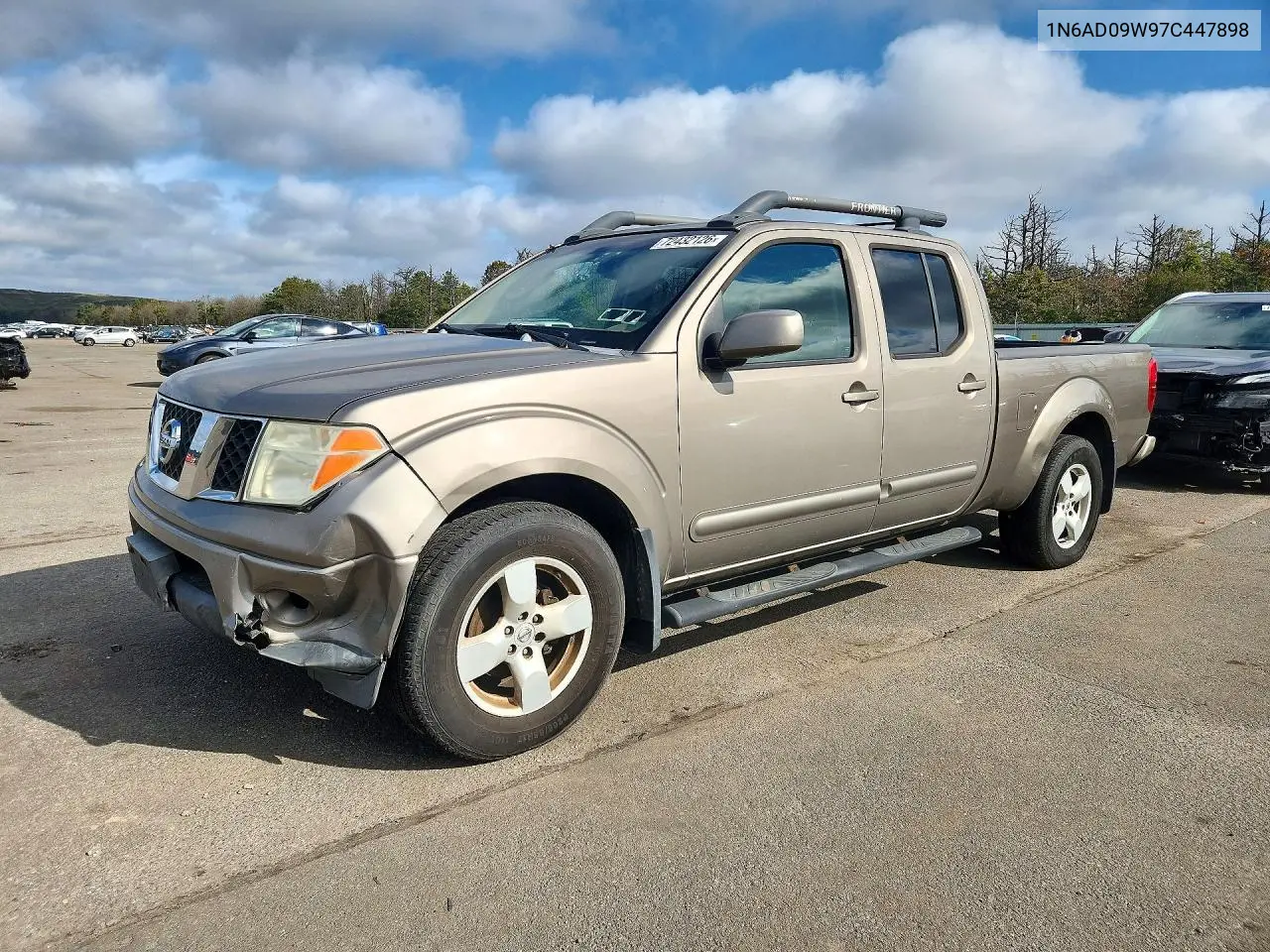 2007 Nissan Frontier Se VIN 1N6AD09W97C447898 фото 1