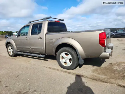 2007 Nissan Frontier Se VIN 1N6AD09W97C447898 фото 2