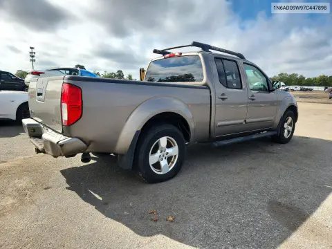 2007 Nissan Frontier Se VIN 1N6AD09W97C447898 фото 3
